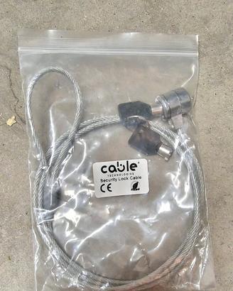 Cavo di Sicurezza Antifurto per PC / Laptop Cable
