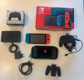 Nintendo switch 1 set completo + pokemon perla