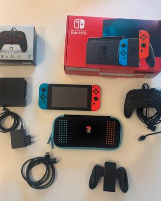 Nintendo switch 1 set completo + pokemon perla