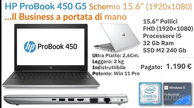 NOTEBOOK HP PROBOOK 450 G5
