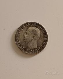 VITTORIO EMANUELE III 5 LIRE 1927 AQUILOTTO MONETE