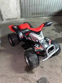 Quad elettrico peg perego usato