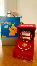 Pokeball medaglia argento