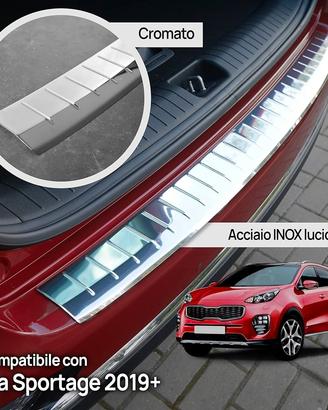 Protezione paraurti posteriore Kia Sportage