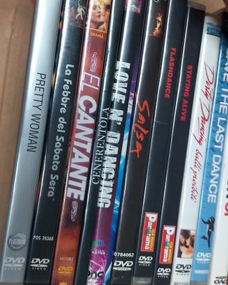 collezione  di dvd musicol 