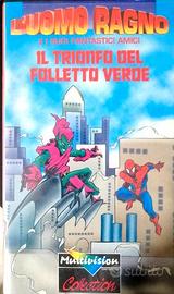 In blocco video giochi, fumetti, cassette etc