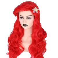 Parrucca rossa di Sirena Ariel 