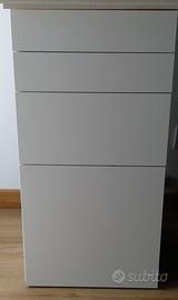 Mobile bianco IKEA METOD 3 cassetti - 40×37×80 cm