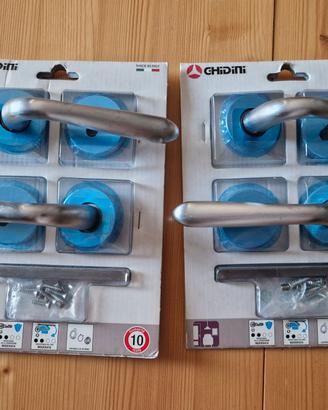 2 set maniglie Ghidini per porte interne 