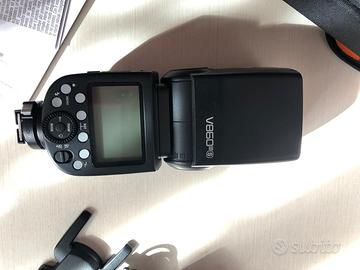 Flash a slitta Godox V860III X Sony
