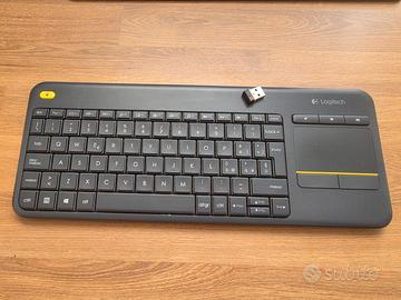 Logitech K400 Plus Tastiera Wireless unifying