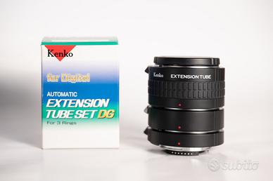 Tubi di prolunga per macrofotografia