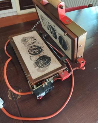 Piastra elettrica per alimenti - tigelle- panini