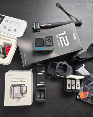 GoPro Hero 12 Black con Accessori