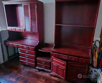 Libreria Scrivania Comodino