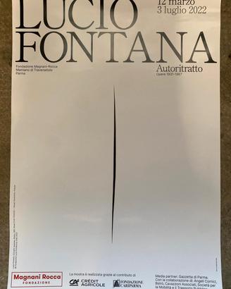 Locandina Lucio Fontana 