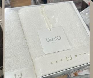Asciugamano Liu Jo Milano Bianco Nuovo Originale