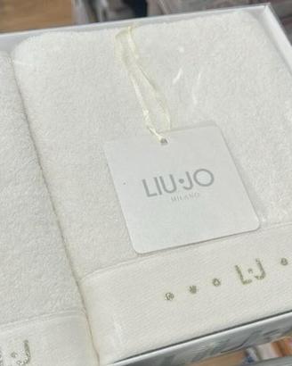 Asciugamano Liu Jo Milano Bianco Nuovo Originale