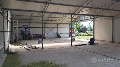 Struttura acciaio zincato per capannoni o magazzin