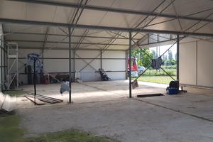 Struttura acciaio zincato per capannoni o magazzin