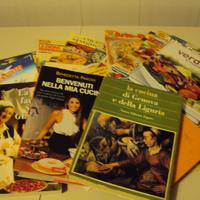 Lotto libri di cucina