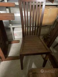 sedie + tavolino in teck