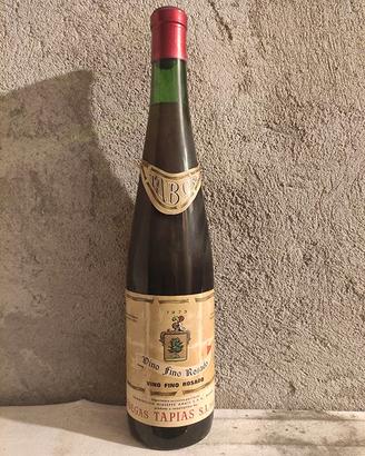 Tabor fino rosado, vintage 1973