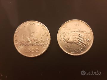 monete argento 