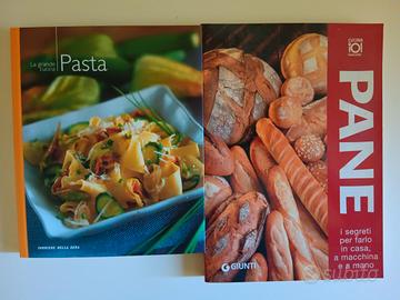 Lotto due libri Pane e Pasta per salute benessere 