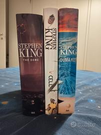 Lotto libri Stephen King The Dome, Cell, Duma Key 