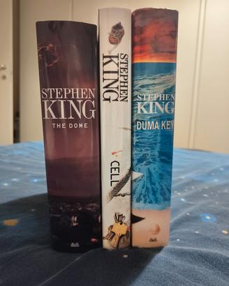 Lotto libri Stephen King The Dome, Cell, Duma Key 