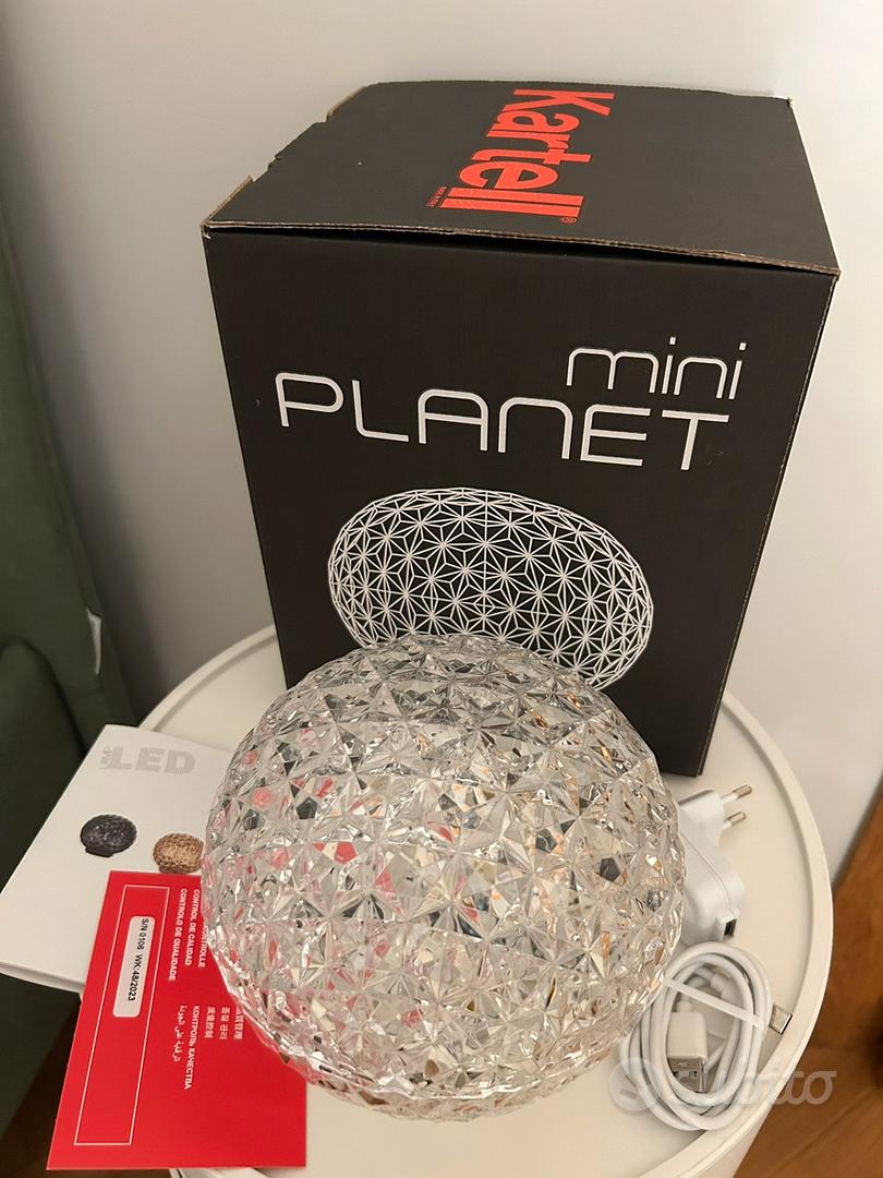 Lampada da tavolo Mini Planet LED di Kartell - trasparente