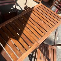 Set tavolo da pranzo da esterno