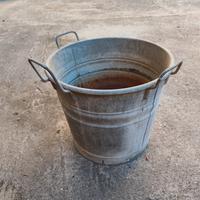 Grande Mastello in zinco di inizio '900 (Vintage)