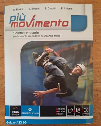 Testo scolastico scienze motorie "Più Movimento"