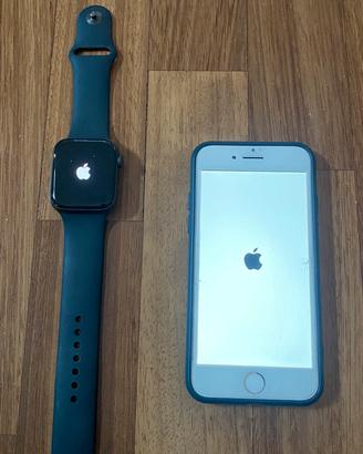 Apple Watch e Iphone 8
