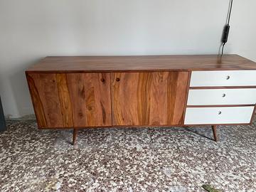 Madia in palissandro stile vintage