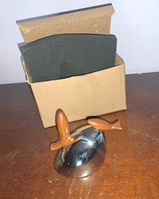 MINI BOLLITORE ALESSI PITO IN ACCIAIO INOX+SCATOLA