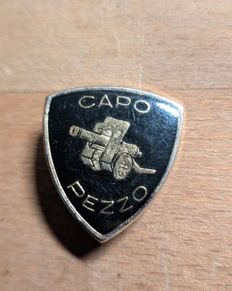 Spilla Militare - Capo Pezzo 