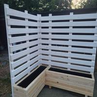 Fioriere in legno abete varie misure