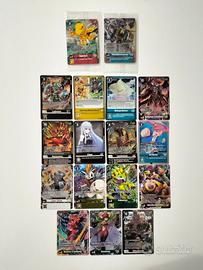 Lotto Digimon TCG - U, R, SR, Promo - Eng