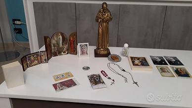 Lotto di articoli religiosi