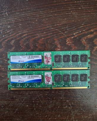 RAM DDR2 A-Data 4GB (2x2GB) PC6400 (800MHz) nonECC