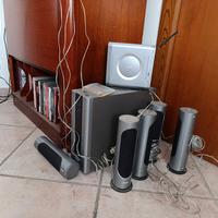 Home Theater Philips - Lettore DVD- Subwoofer + 5 
