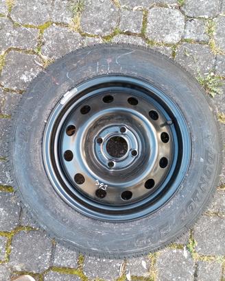 Ruota di scorta Renault completa R14