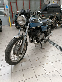 Benelli 250 2c targhe azzurre originali 1 serie