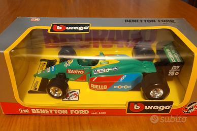 MODELLINO auto BENETTON FORD BURAGO nuovo