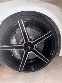 Set di 4 cerchi MB DESIGN KV1 20" gommati Michelin