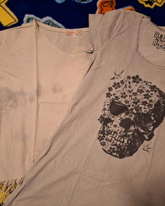 set due magliette M/L con difetti