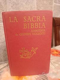 La Sacra Bibbia 1958 annotata da G.Ricciotti 